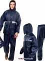 Raincoat BLUE 2 PART L\XL SIZE super orbit colourful Multifunctional double part rain coat .. 