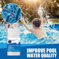 Pool Chlorine Tablets for Small Pool Hot Tub Spa Pools Water Cleaning Tablets Efficient Cleaning.