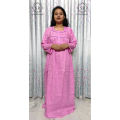 Full Sleeves Printed Cotton Maxi For Women.. 