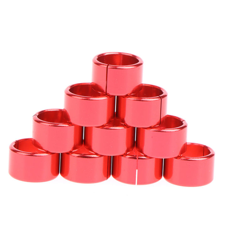 10%20pcs%20Pigeon%20Foot%20Ring%20Inner%20diameter%208mm%20height%206mm%20Aluminum%20Foot%20tag%20ring%20-%20Image%202