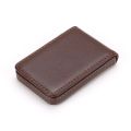Wholesale New Business Card Holder Men's Card Id Holders Magnetic Attractive Card Case Box Mini Wallet Male Credit Card Holder. 