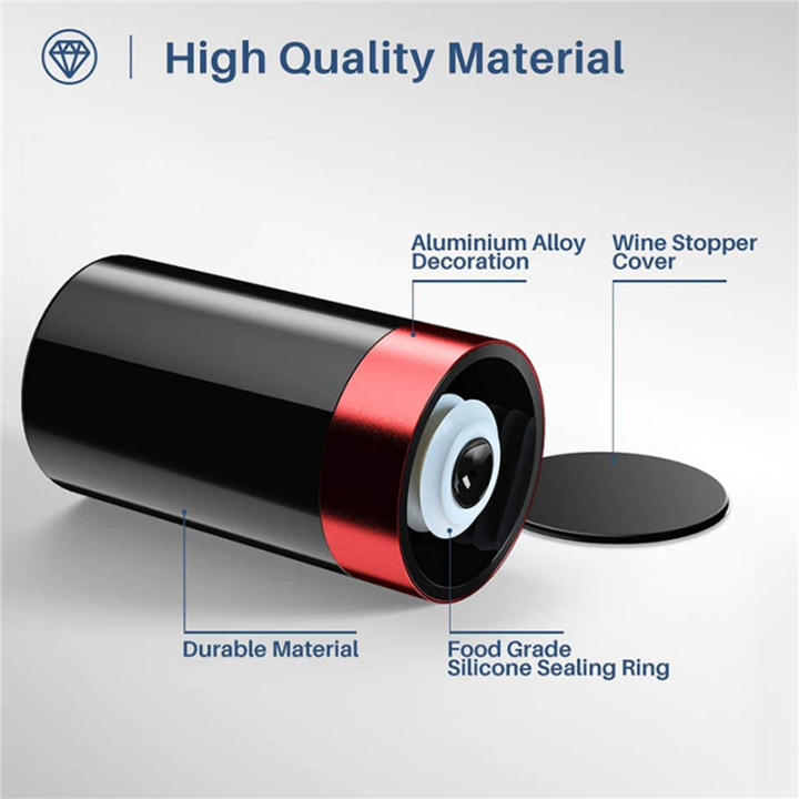 XHHDQES%202X%20Wine%20Stopper%20Vacuum,Electric%20Wine%20Bottle%20Stoppers,Reusable%20Wine%20Corks,Decorative%20Wine%20Saver%20Vacuum%20Plug%20-%20Image%207