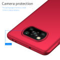For Xiaomi Poco X3 NFC Ultra Thin Matt Finish Anti-Fingerprint Rubberised PC Hard Back Shell Case Cover. 