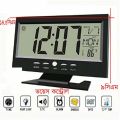 Smart Digital LED Snooze Voice Control DS 8082 Alarm Clock with Date Time Temperature Calendar Automatic Backlight. 