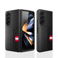 Anti-scratch Card Holder Leather Case for Samsung Galaxy Z Fold5 Fold 5 4 Fold4 Fold3 Fold2 Fold 3 2 Business Phone Bag Funda Alien Alien.
