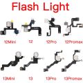 Flash Light Flex Cable for iPhone 12 13 Mini Pro Max Flashing Lamp Rear Camera Light Replacement Part.