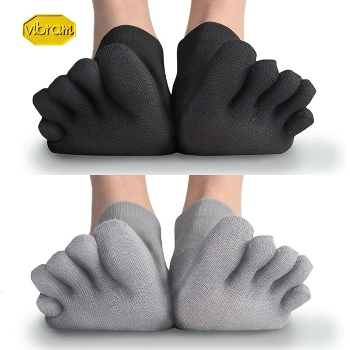Vibram%20Five-toe%20Socks%20Five%20Fingers%20Men%20Women%20Spring%20Summer%20Outdoor%20Leisure%20Sweat-absorbent%20Wear%20Sports%20Low%20Tube%20Solid%20Basketball%20-%20Image%202