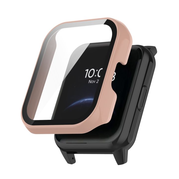 For OPPO Realme Watch 2 Pro Integrated PC+ Toughened Film Case