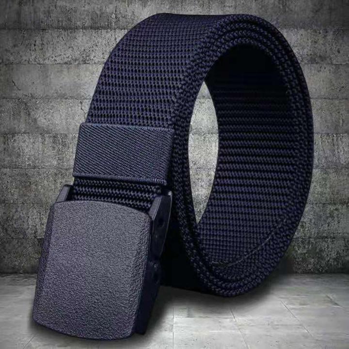 Black Plastic Military Web Belt Buckle – 1.25" Resin Roller Style For Men's Canvas Belts