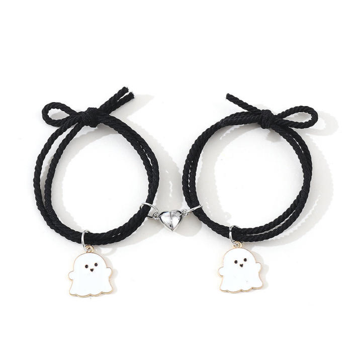 Candy%20Color%20Lovers%20Bracelets%20%202PCS/set%20Rope%20Chains%20Heart%20Charm%20Bracelets%20love%20magnet%20Ghost%20Charm%20Bangles%20for%20Anniversary%20Gifts%20Relationship%20Jewelry%20Casual%20Wear%20Valentine's%20Day%20Friends%20Accessory%20-%20Image%207