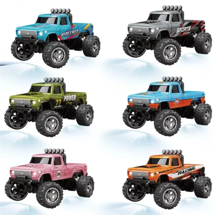 TRASPED%201/64%20Off-Road%20Monster%20Truck%201/64%20RC%20Monster%20Truck%20Remote%20Control%20Mini%20Climbing%20Car%20Alloy%20Model%202.4G%20Remote%20Control%20Electric%20Vehicle%20-%20Image%205