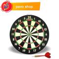 Double Side Dart Board Game with 4 PCs Sharp Darts. 