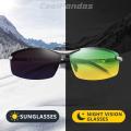 Coolandas 2022 hotochrom Sunglasses en ay ight-Vision olarized Chameleon lasses riing 400 Sun lasses Oculos e Sol.