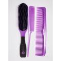 Elegant Professional Quality Hair Brush and Comb set of 3. 
