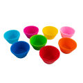 4Pcs Silicone Cake Cup Liner Baking Cup Mold Muffin Round Cakecup Cake Tool.
