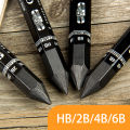 Koh-i-noor 1Pcs Graphite Rod Pencil Sketch Drawing Shading Graphite Stick Pencil Lead Black Square HB 2B 4B 6B Art Supplies. 