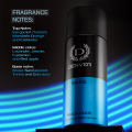 Denver Black Code Deodorant Body Spray For Men 150ml INDIAN. 