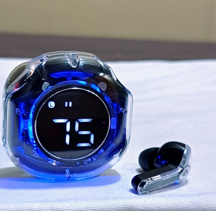 Ultrapods%20Pro%20True%20Wireless%20Earbuds%20%20with%20Display,Transparent%20Design,%20Bluetooth%205.3%20-%20Image%205