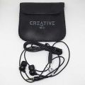 Orignal Creative High Bass Audio Earphone with Pouch EP-530 - Black - Ear Phone - Headphone - Headphone. 