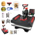 Freesub Multifunctional 11 in 1 heat press machines mug tshirt sublimation printing machine for pen hat/caps plate P8001-11. 