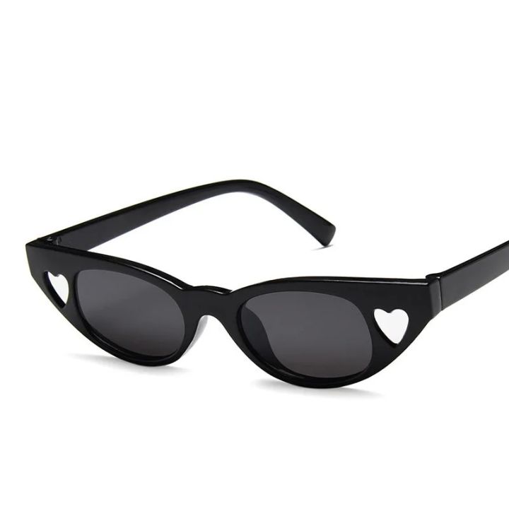 【beauty code store】DCM Eye Sunglasses Women Luxury Brand Designer Retro Small Red Black Sun Glasses UV400