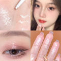 Lying Silkworm Pen Matte Shadow Long-lasting Waterproof Quick-dry Tea Brown Pen Glitter Eye Makeup Beauty Tools.