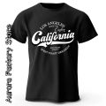 Los Angeles California Print T-Shirt Summer Men Cotton Tops Tees Male Fashion Camiseta Short Sleeve Clothing American Streetwear. 