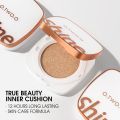 O.TWO.O BB Cream Air Cushion CC Cream Concealer Brighten Makeup Base Long Lasting Foundation Cushion Compact With Makeup Puff Loser Lione. 