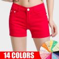 KarSaNy White Jean Shorts Women Summer Elastic Mini Short Pants Female Casual Shorts Women Denim Short Jeans Women's Summer. 