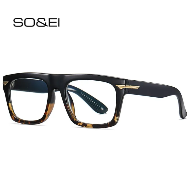 SO%20EI%20Retro%20Square%20Clear%20Anti-Blu-Ray%20Eyewear%20TR90%20Women%20Glasses%20Frame%20Fashion%20Men%20Optical%20Eyeglasses%20Frame%20Computer%20Goggles%20-%20Image%203