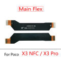 USB Board Charger Charging Dock Port Connector Flex Cable For Xiaomi POCO X3 NFC Pro Mainboard Main Board Flex. 