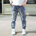Kids Jeans Fashion Spring Autumn Boys Denim Pants Children Clothing 4 6 7 8 9 10 11 12 13 Years Baby Boy Casual Cowboy Trousers.