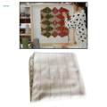 Cloth with Marked Lines Fabric for Rug-Punch 2.1m x 4m.