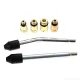 8pcs Motor Auto Petrol Engine Cylinder Pressure Gauge Diagnostic Tool Compression Tester Set Rapid Type Tester Kit Car Tools Petrol Gas Engine Cylinder Compressor Gauge Meter. 