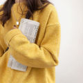M50 round Neck Sweater Women's Loose Lazy Style Mori Women's Soft Glutinous Outer Wear Japanese Style Sweater Pullover Top Inner Base. 