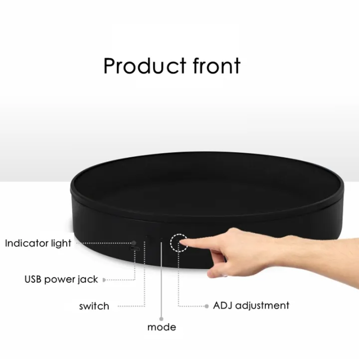 Turntable%2020cm%20360%C2%B0%20Electric%20Rotating%20Display%20Stand%20Photography%20Base%20Video%20Shooting%20Table%20rotating%20turntable%20Jewelry%20display%20-%20Image%204