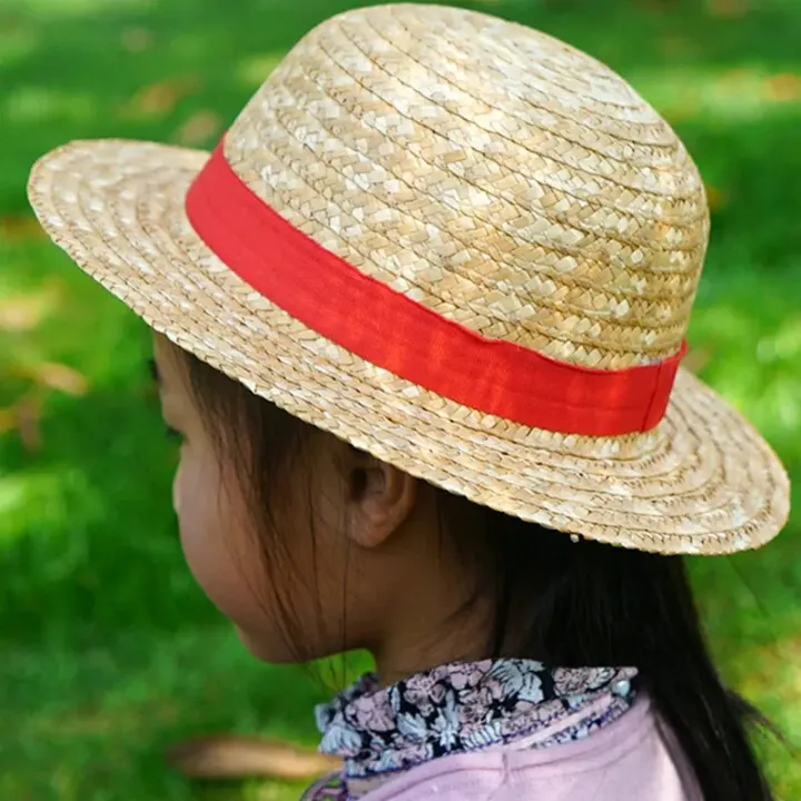 Boy%20Girl%20One%20Piece%20Cap%20Straw%20Hat%20Neck%20String%20Luffy%20Flat%20Hats%20Cosplay%20Japanese%20Cartoon%20Props%20Hat%20Kid%20Red%20Stripe%20Beach%20Hat%20YF001%20-%20Image%204