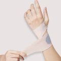 1pc Adjustable Wristbands Safety Wrist Support Bracer Gym Sports Wristband Carpal Protector Breathable Injury Wrap Band Strap. 