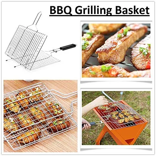 Stainless%20Steel%20Portable%20Bbq%20Net%20Holder%20Clip-%20Enjoy%20Convenient%20Grilling%20Anywhere%20With%20This%20Durable%20And%20Easy-To-Use%20Clip%20-%20Image%202