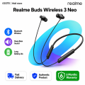 Realme Buds Wireless 3 Neo Bluetooth Neckband with 13.4mm Bass Driver, 32H Playback, AI ENC & 45ms Low Latency | 6 Months warranty. 