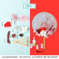 Ancient style dried flower DIY material package handcrafted, Yongshenghua Chinese fan company community activity.