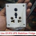 BACK PART With IPS UPS Stabilizer Computer Refrigerator Power Socket AC 250V 15A 6 Pole Combine Socket Universal Plug Socket. 