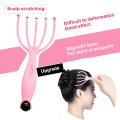 Scalp Massager Tool Protable Handheld Five Fingers Claw Steel Ball Relaxation Head Massager For Home Office Travel. 