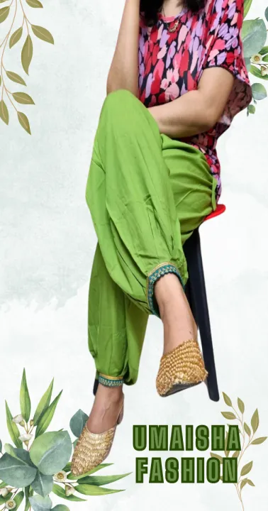 China%20Linen%20Loose%20Fit%20Women's%20Afghani%20Kabuli%20Salwar%20Payjama%20-%20Image%207