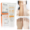Disaar SPF90 Oil-Free Sunscreen Cream 40g | Instant Protection UVA UVB Foundation PA+++. 