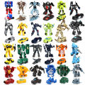 Mini Transformation Cars Kid Classic Robot Car Toys Action & Toy Figures Plastic Deformation Boys Gifts for Children. 