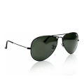 Ray Ban Sunglass for Men BLACK ( GREEN GLASS ).