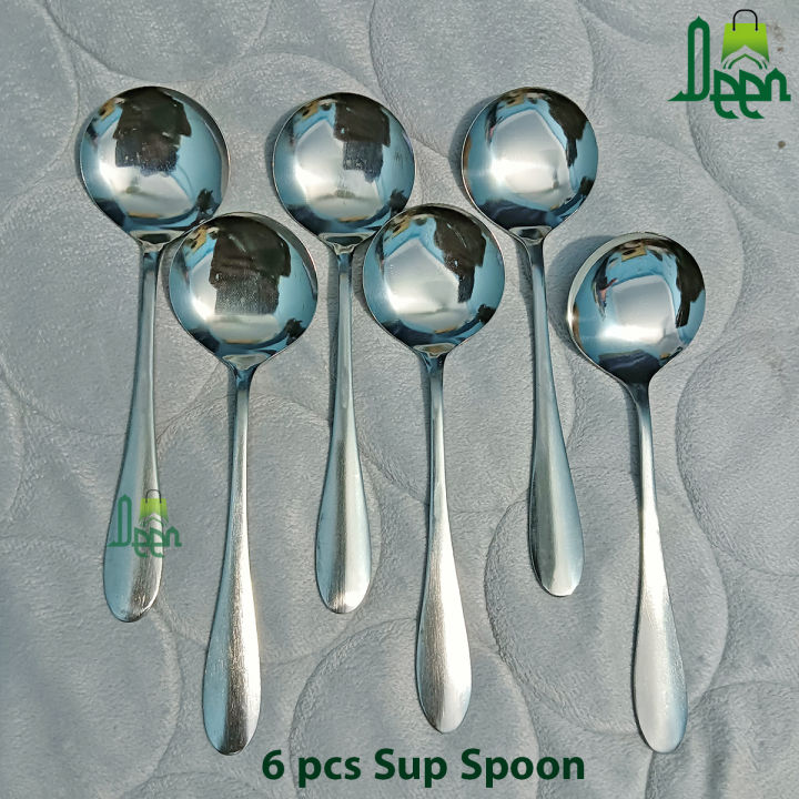6%20Pcs%20Stainless%20Steel%20Sup%20Spoon%20Nova%20Blackberry%20Stainless%20Steel%20Sup%20Spoon%20For%20Children%20-%20Sup%20Spoon%2015%20Cm%20Long%20Sup%20Spoon%20-%20Image%202
