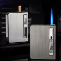 Adjustable 2-in-1 Refillable Gas Lighter Box.