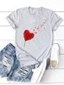 Women T Clothes Avocado Love Valentine Ladies Clothing Short Sleeve Graphic Tee Fashion Female Casual Print T-shirts. 